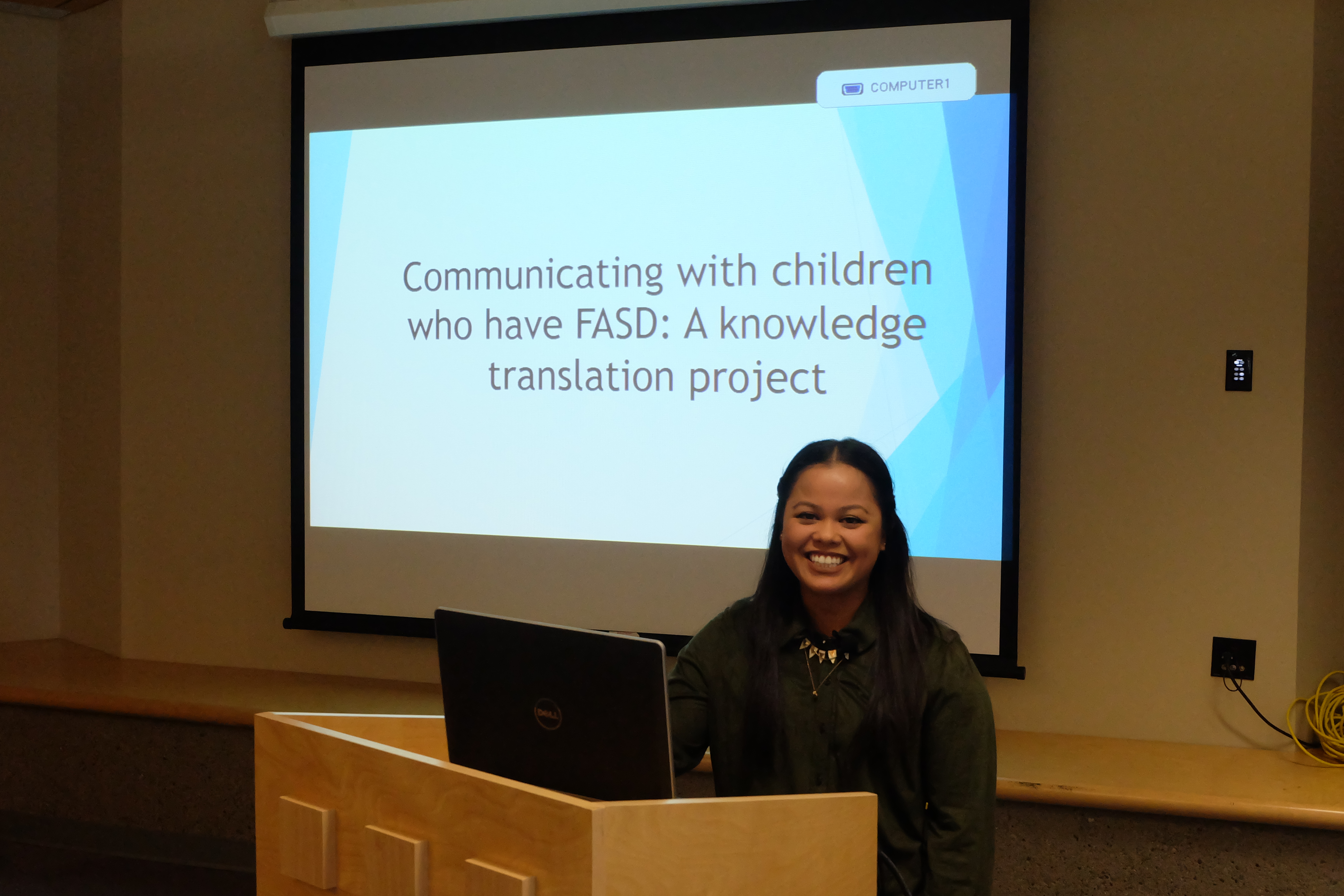 Gabrielle Barredo: Communicating with children who have FASD: A knowledge translation project