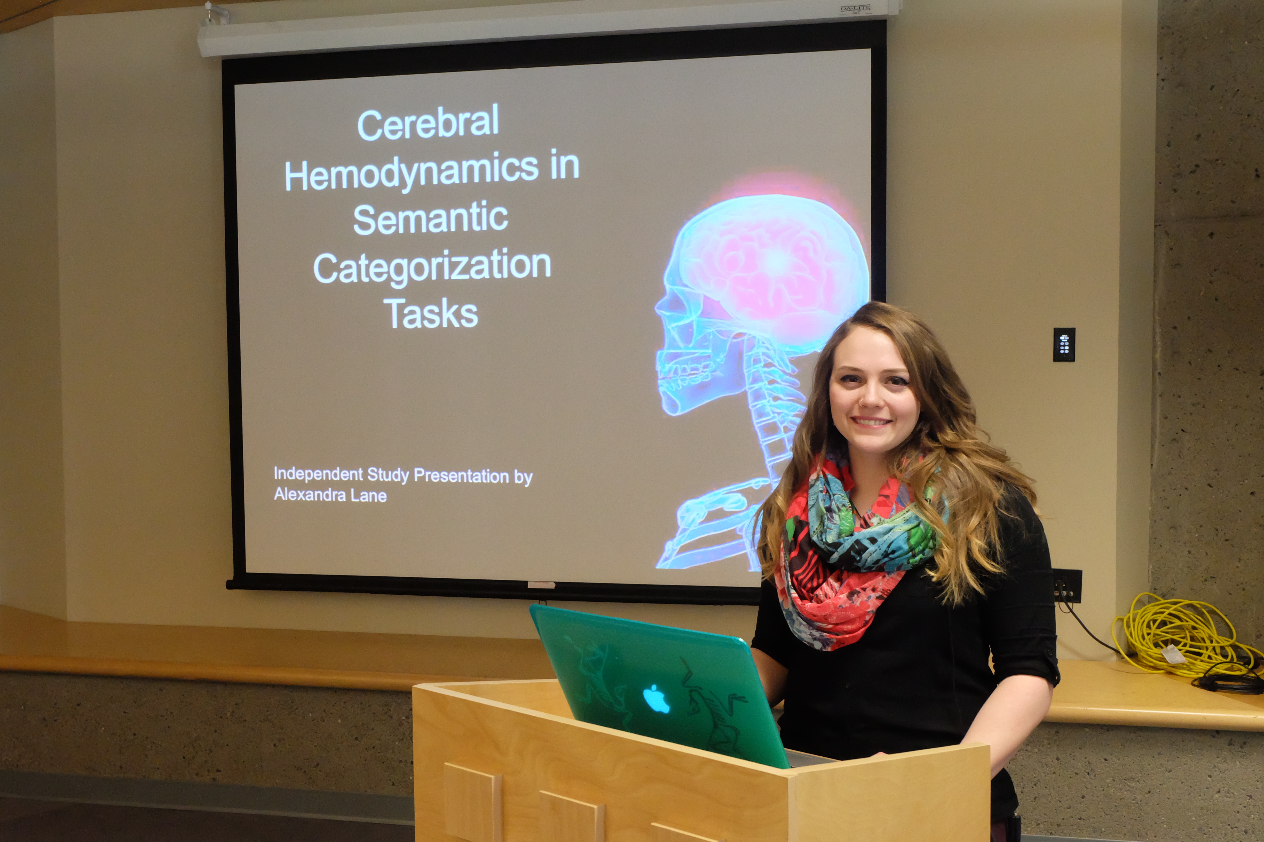 Alexandra Lane presentation 2: Cerebral hemodynamics in semantic categorization tasks
