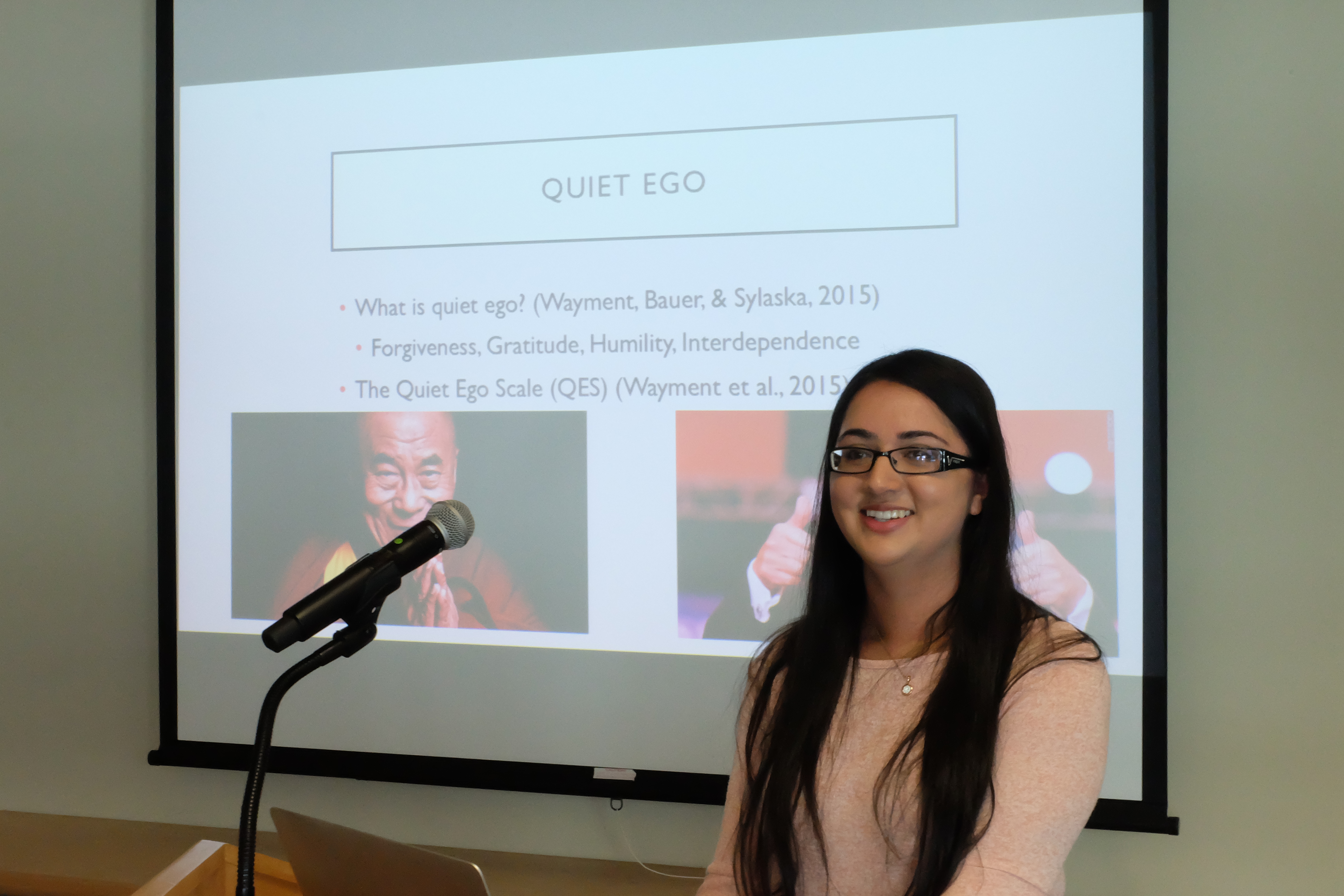 Kiran Ghag: "Relationships between processing style, wisdom, quiet ego, and other things"
