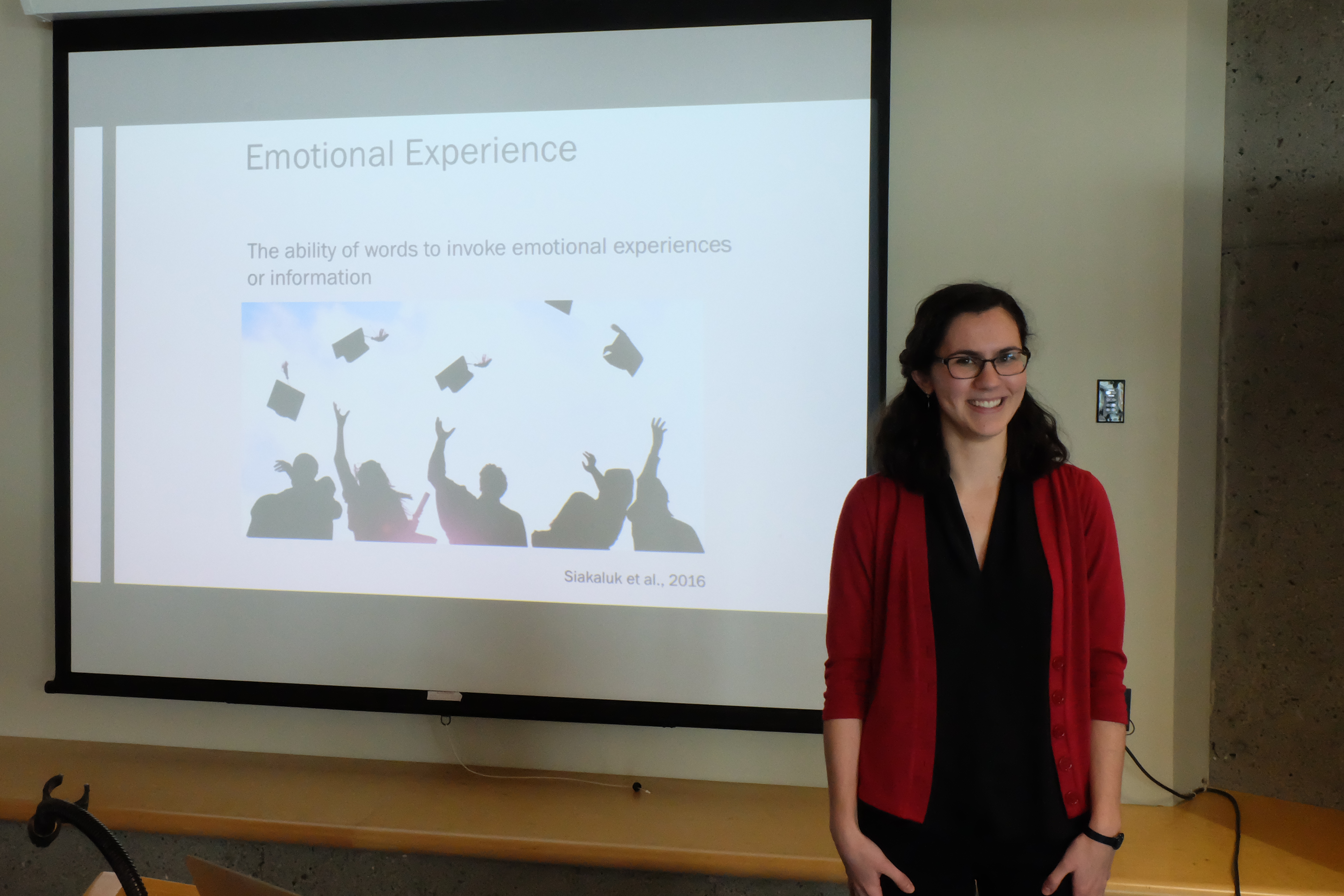 Annie Bourque: "Emotionality effects in semantic categorization"