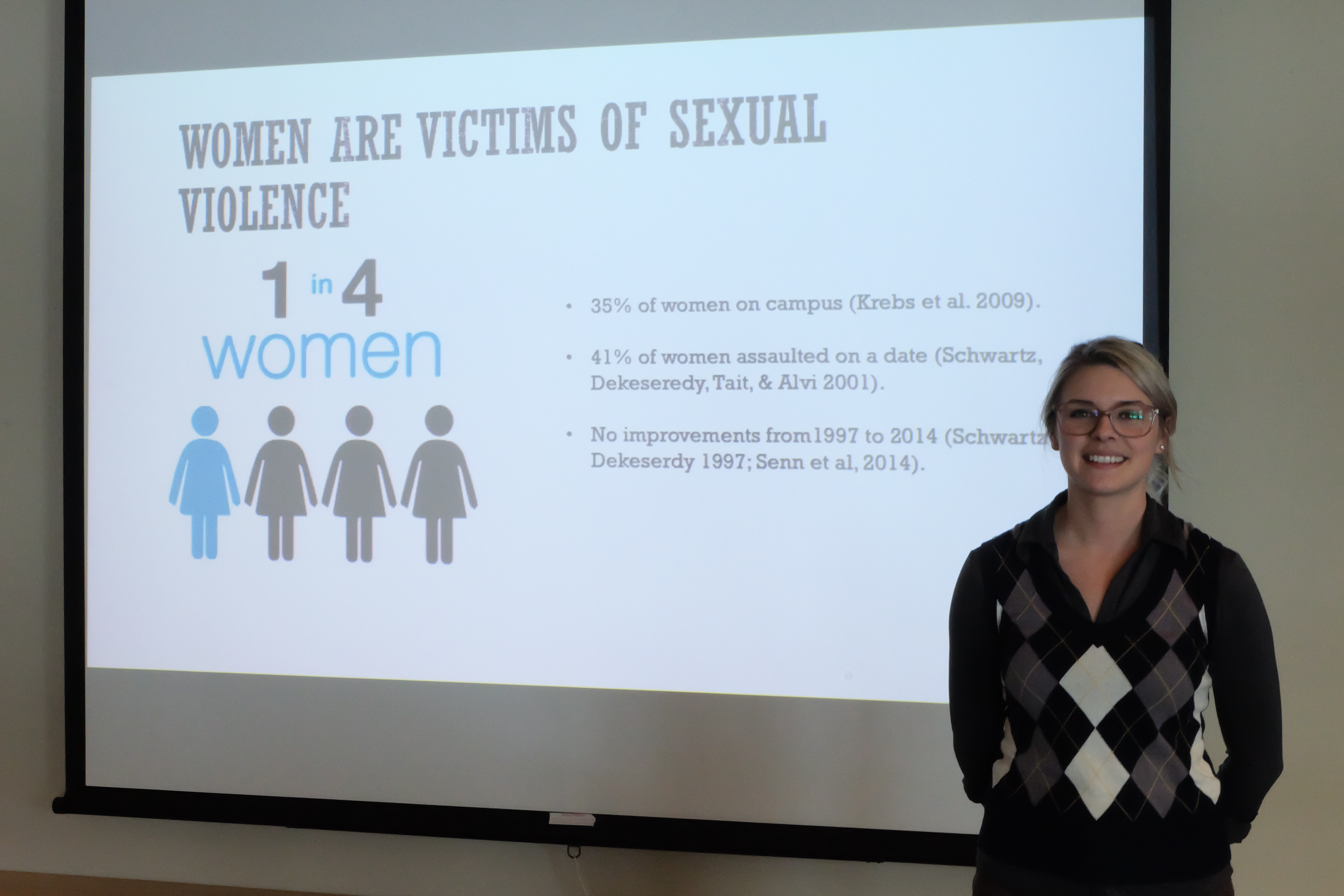 Rebecca Collins, BSc: "'Locker room talk': The impact of men degrading women to other men"