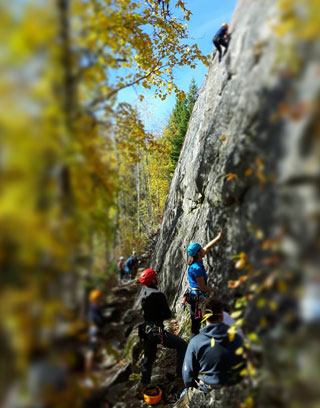 Outdoor Recreation Tourism Management rock climbing