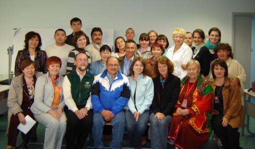 Participants of the 5th International Summer School in western Siberia, 6-11 August 2007