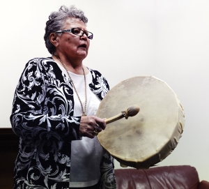UNBC Elder in Residence Drumming