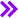 Purple double arrow
