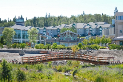 A picture of the UNBC Campus
