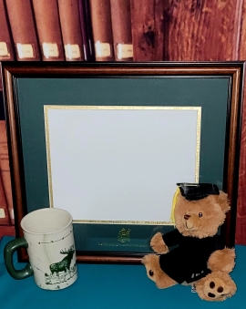Graduate Frame with mug and grad bear