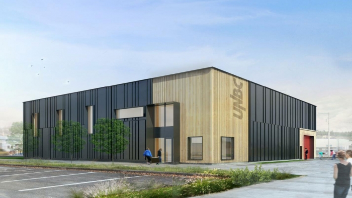 Rendering of Wood Innovation Research Lab