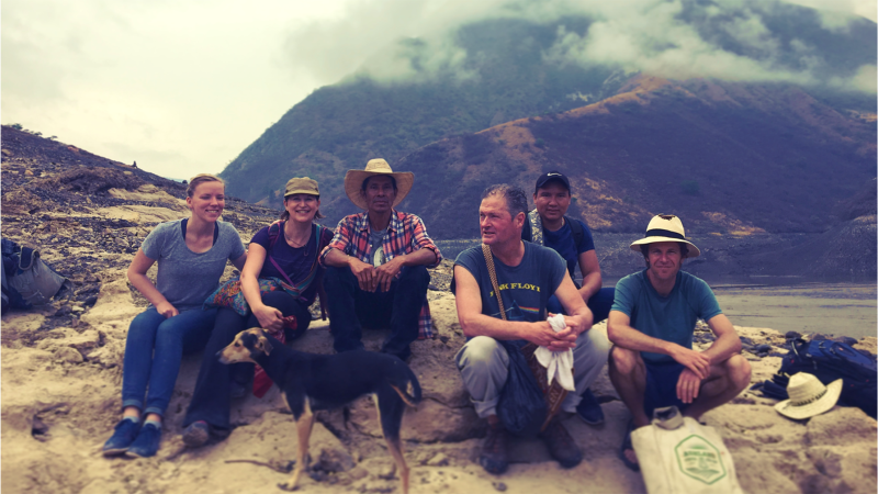 UNBC students and faculty in Guatemala