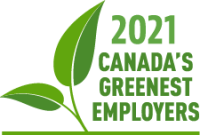 Canada's Greenest Employers 2021 logo