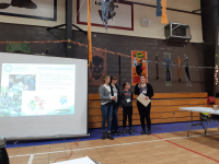 SD 91 Students addressing the Nechako Watershed Roundtable