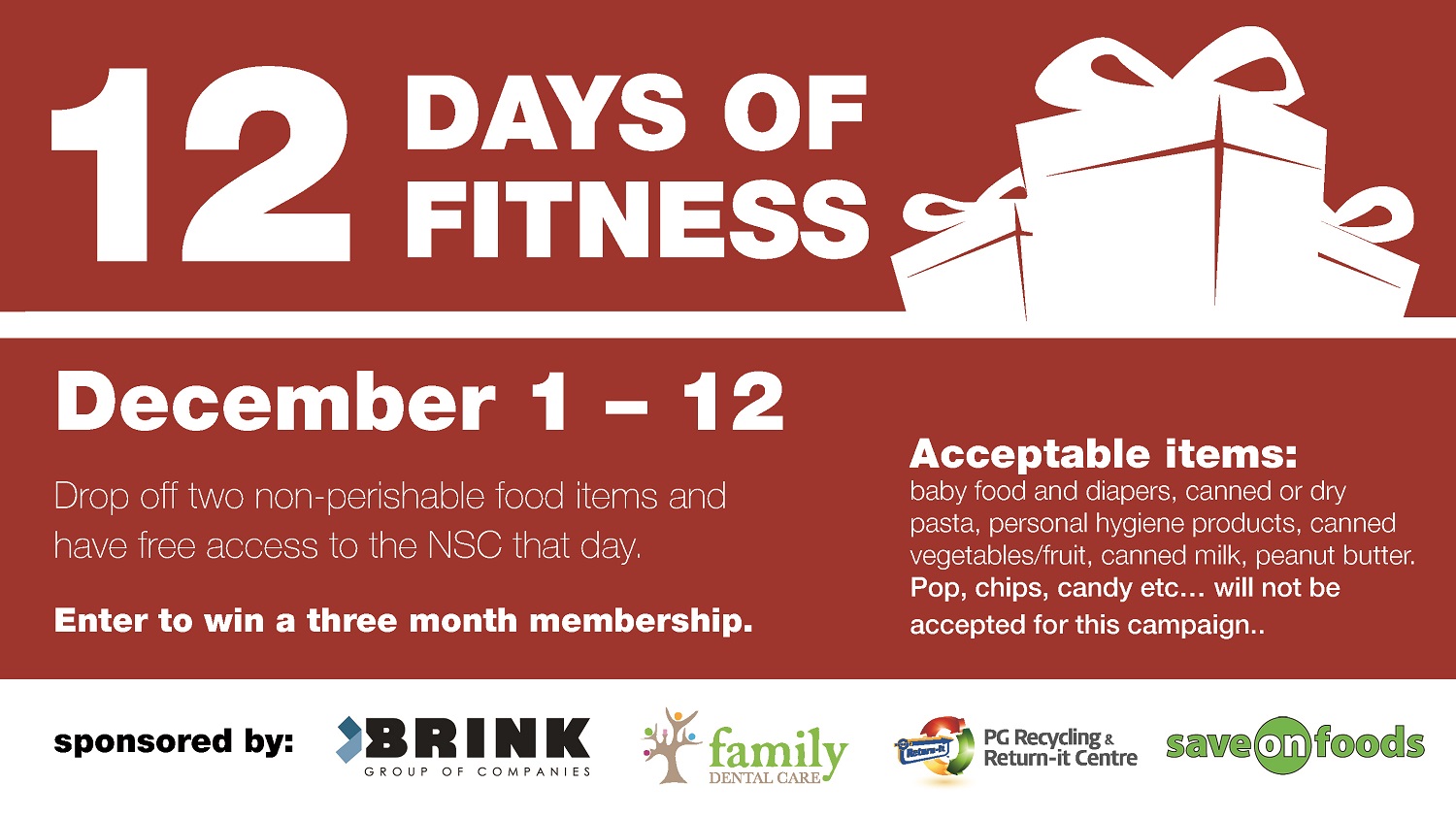 12 Days of Fitness 2017