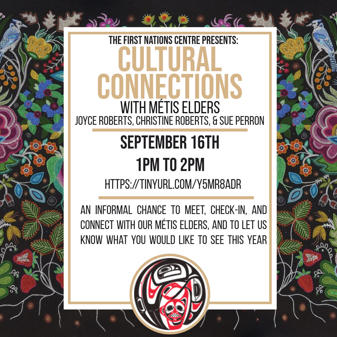 Cultural Connections with Métis Elders Event