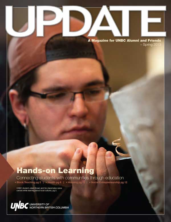 Spring UPDATE magazine cover 2013