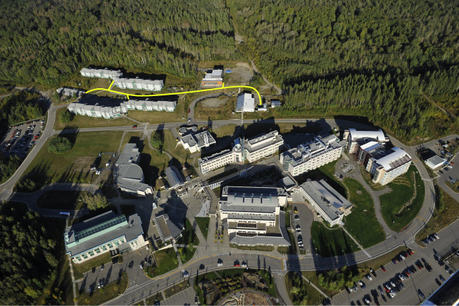 UNBC Campus Aerial View