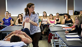 Physiotherapy Students in Session