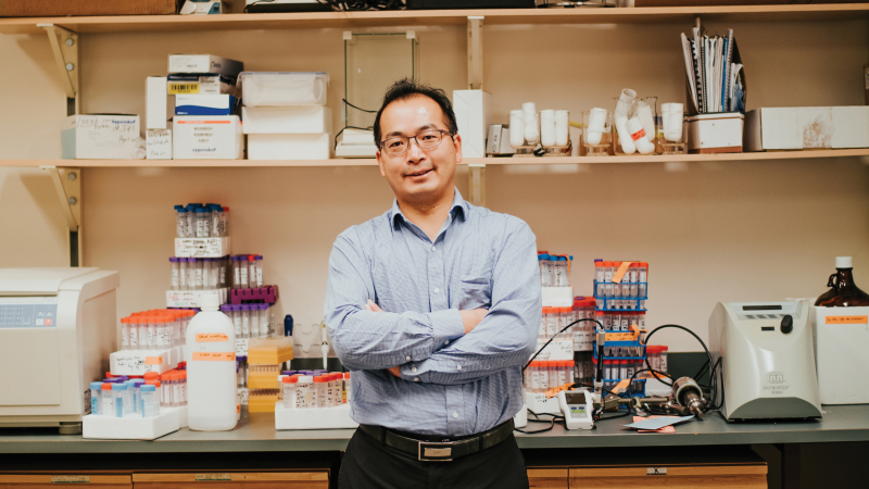 Dr. Jianbing Li's project began last fall where he and his collaborators spent the first year reviewing regulations and technologies and developing experiments. 