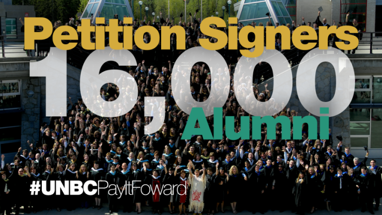 16,000 Petition Signers - 16,000 Alumni
