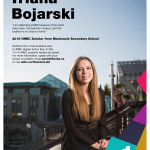 Triana Bojarski - 2016 UNBC Scholar from Mackenzie Secondary School