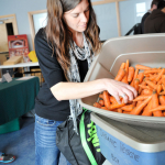 The University Farmer's Market happens every Tuesday between 11am and 3pm in the Northern University Student Centre.