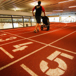 The track at the Northern Sport Centre.