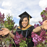 Susan Luong from Prince Rupert, BC, Biochemistry and Molecular Biology graduate and Valedictorian.