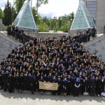Group photo of College of Science and Management graduates.