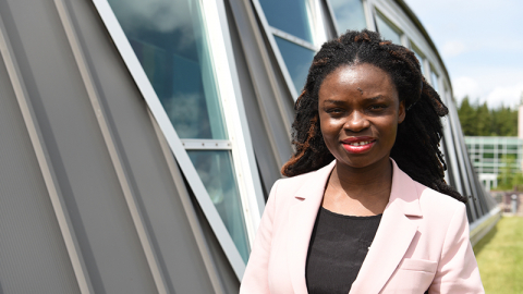 Vanier Scholar Christiana Onabola hopes to defend her PhD thesis proposal this fall. 