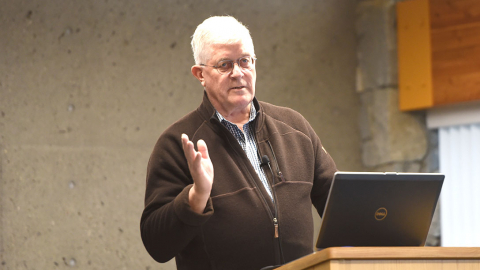 Research Universities' Council of British Columbia President Dr. Max Blouw