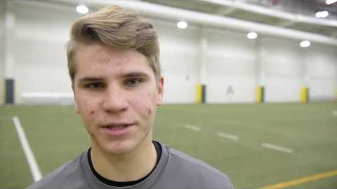 Embedded thumbnail for MSOC: Athletic goalkeeper Dorscheid commits to Timberwolves