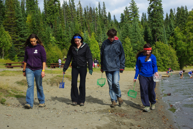 ORTM Students at Purden Lake Provincial Park